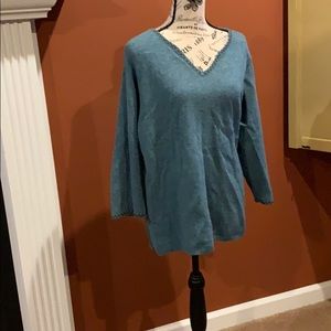Two v neck sweaters - 22/24